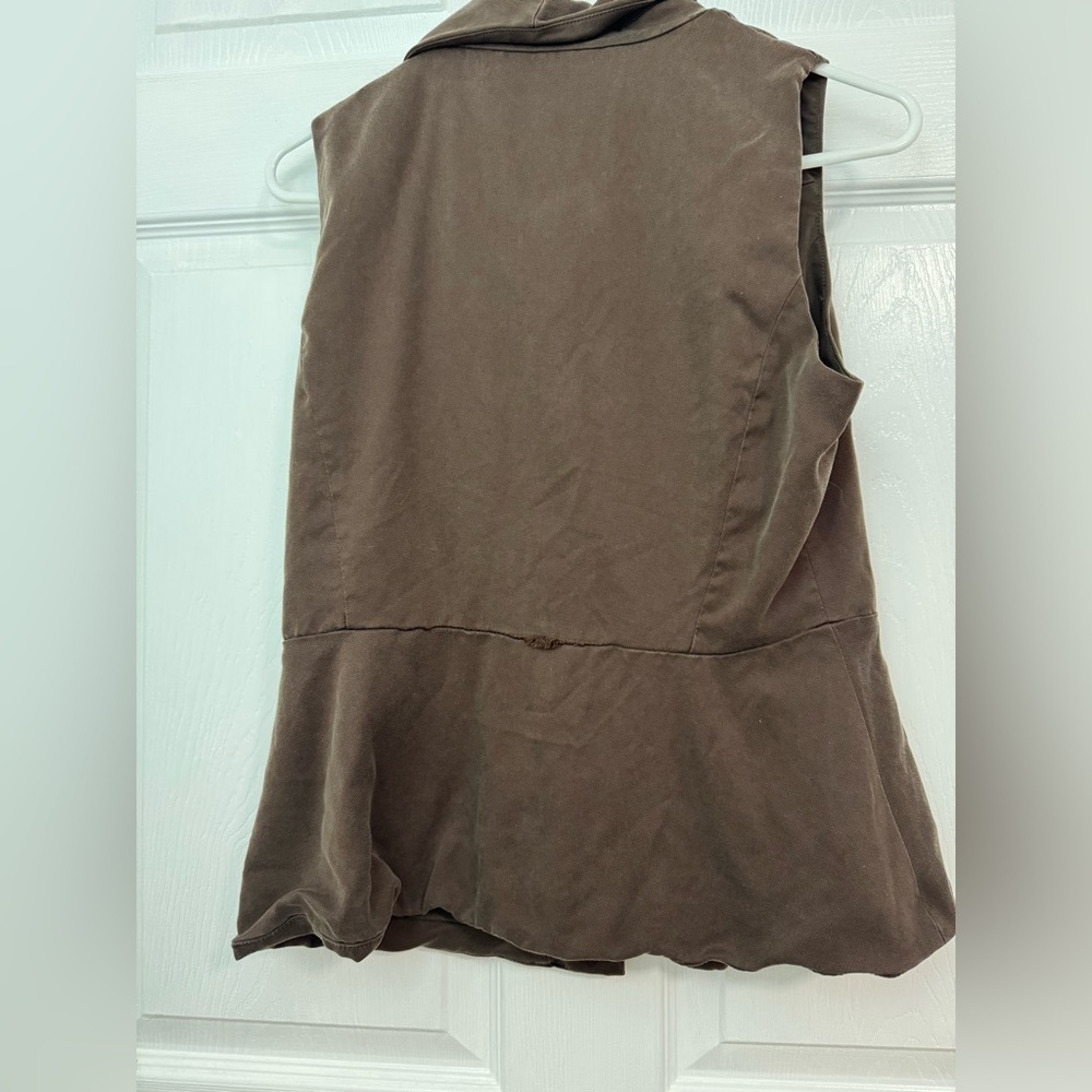 Christian Lacroix Dark Brown Vest - Picture 5 of 7